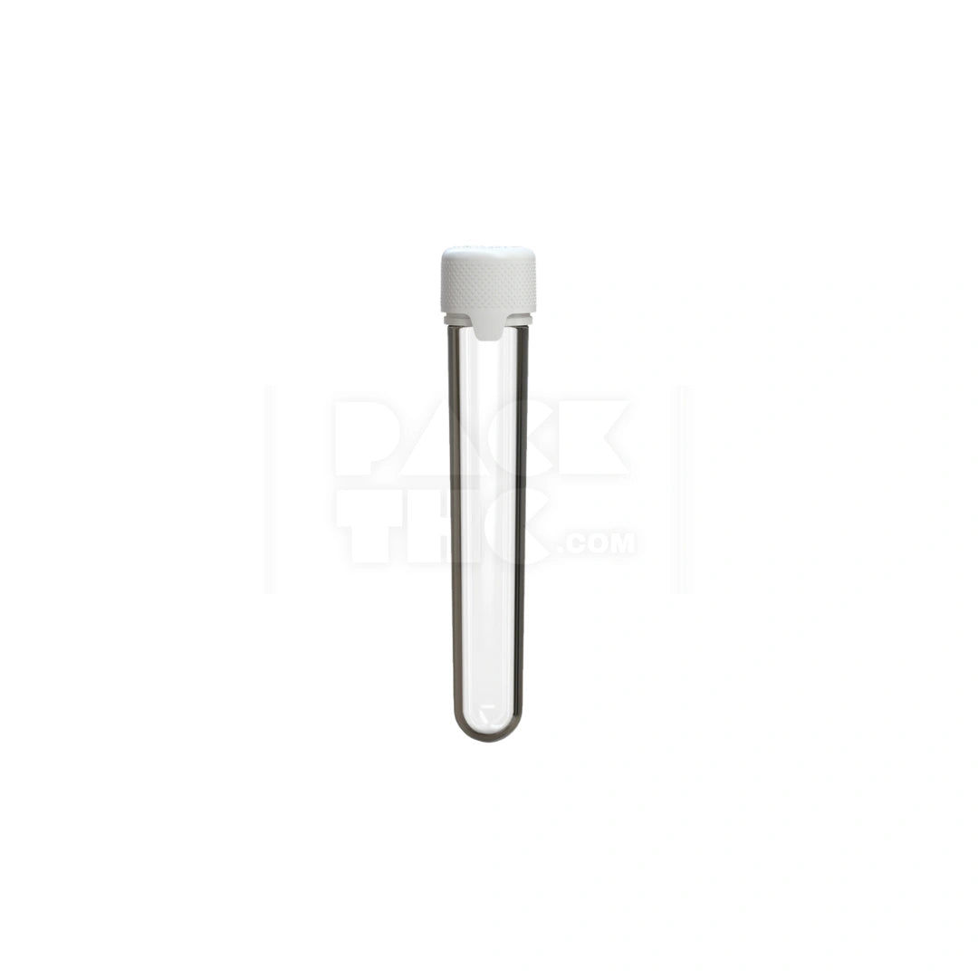 120mm aviator cr tube clear natural white cap 500 count