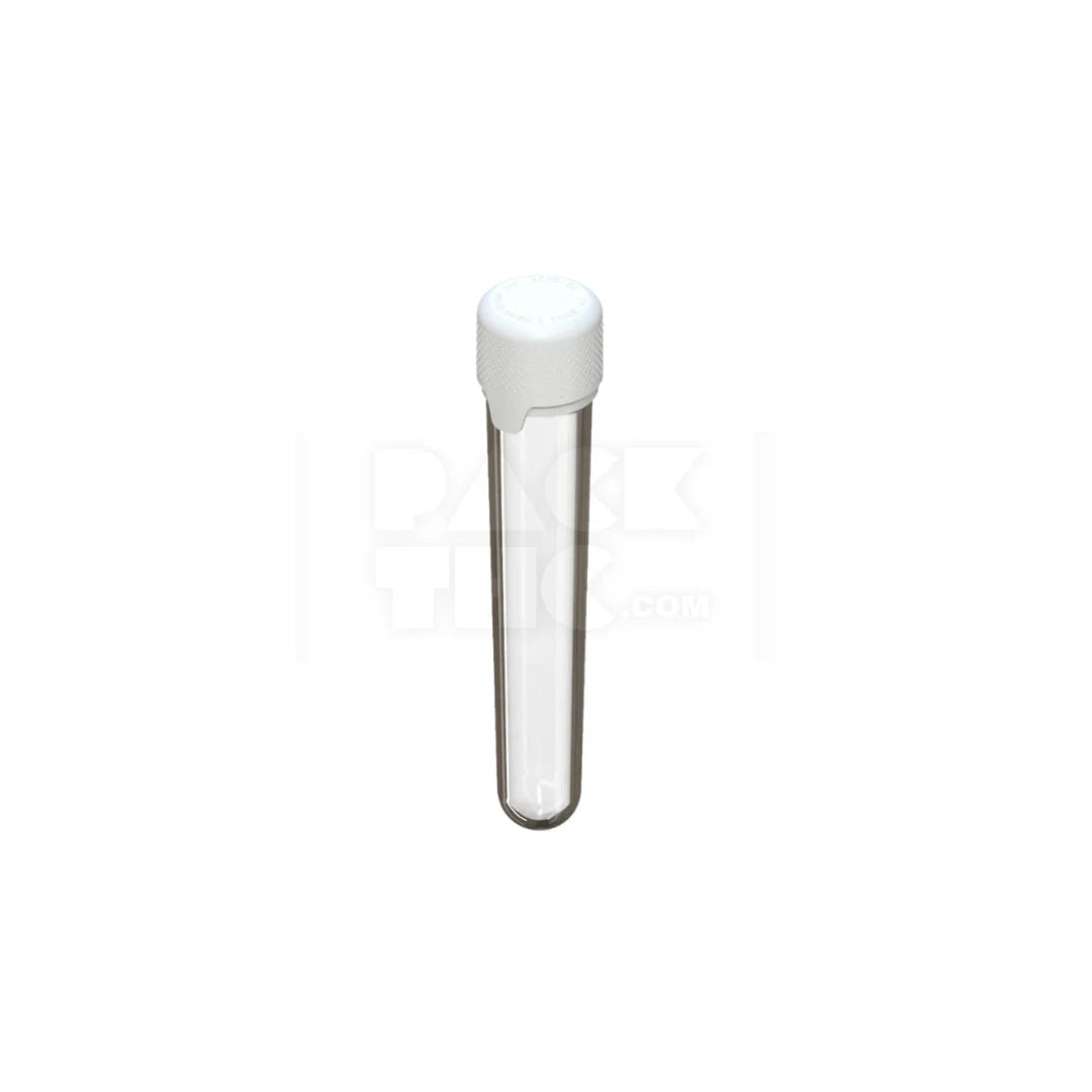 120mm aviator cr tube clear natural white cap 500 count