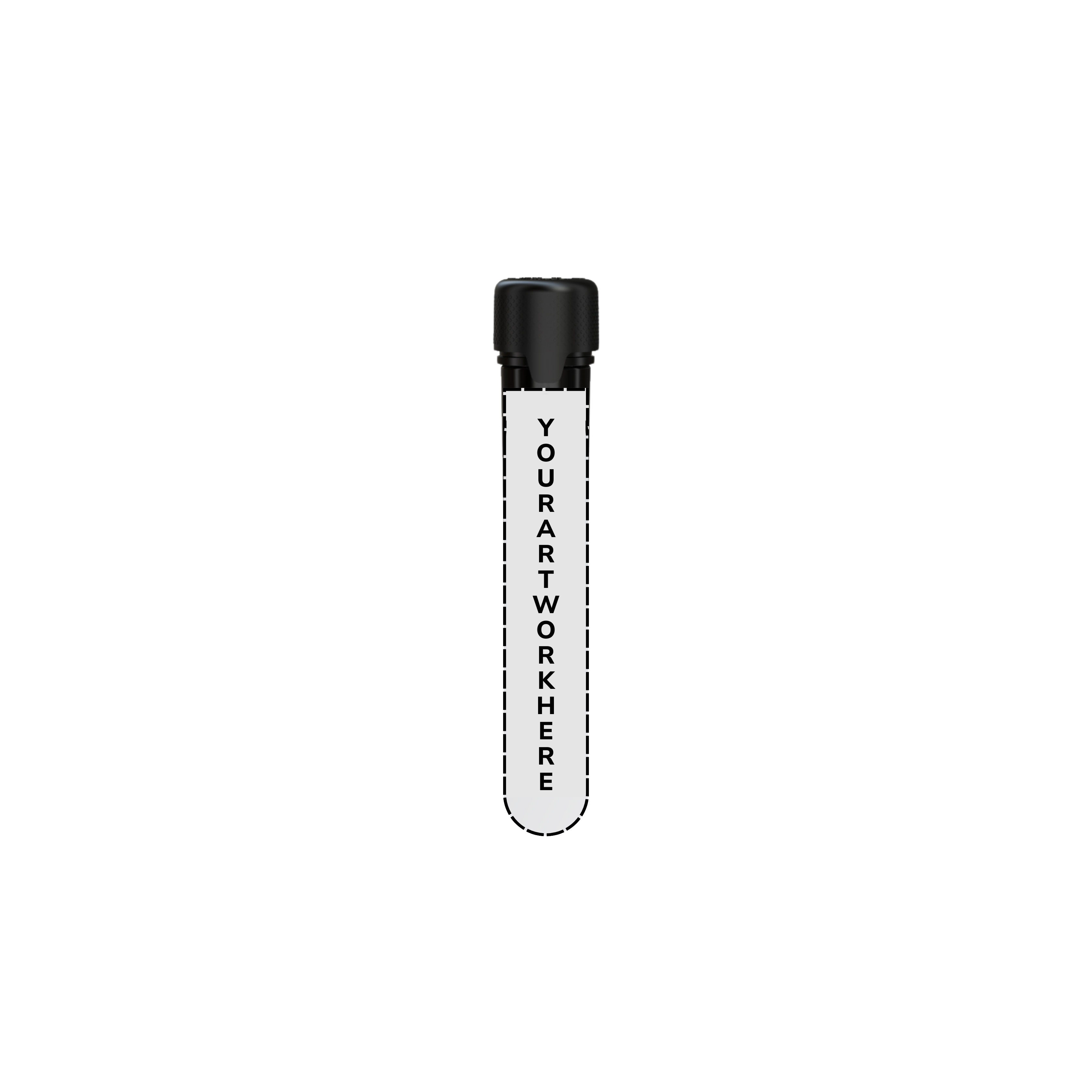 120mm aviator cr blunt tube opaque black