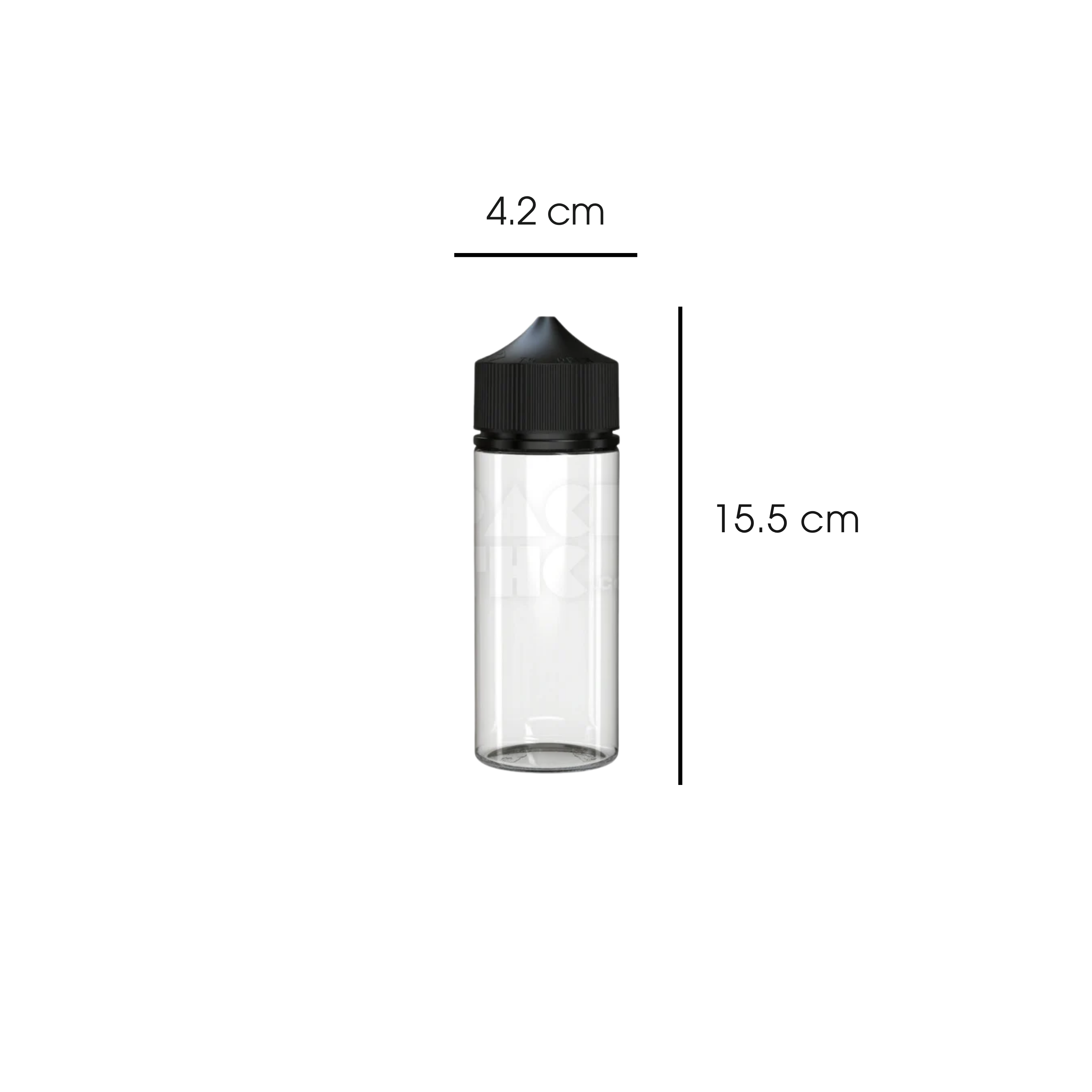 120ml Aviator Bottle Black - (400 count)