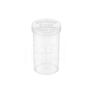 13 dram pop top vial clear