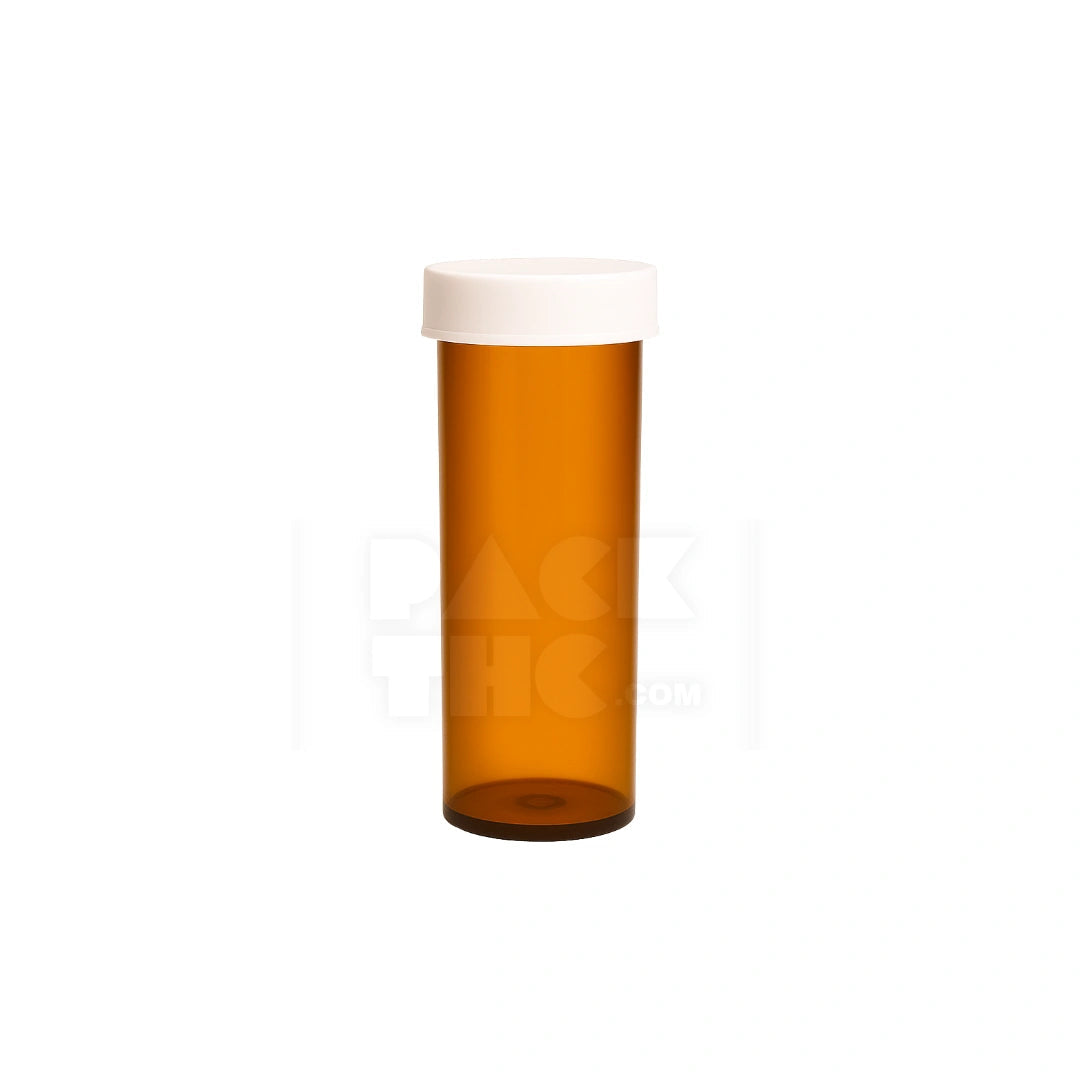 13 dram push turn cr bottles amber