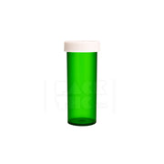 13 dram push turn cr bottles green