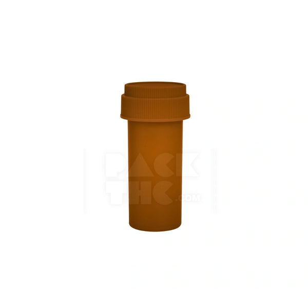 13 Dram Push & Turn Reverse Cap Bottle - Amber - (275 Count)