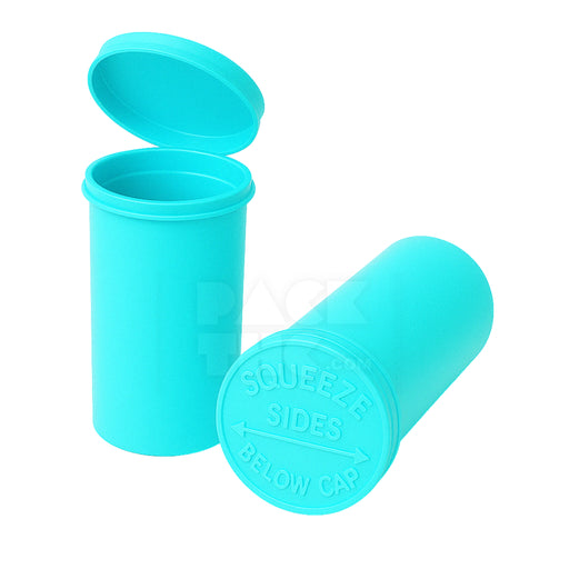 13 DRAM POP TOP VIAL - AQUA BLUE - (315 COUNT)