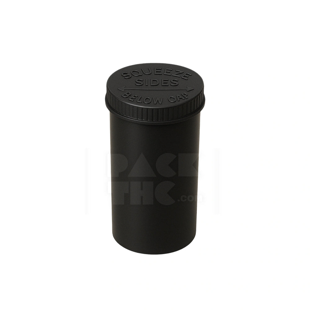 13 DRAM POP TOP VIAL - BLACK - (315 COUNT)