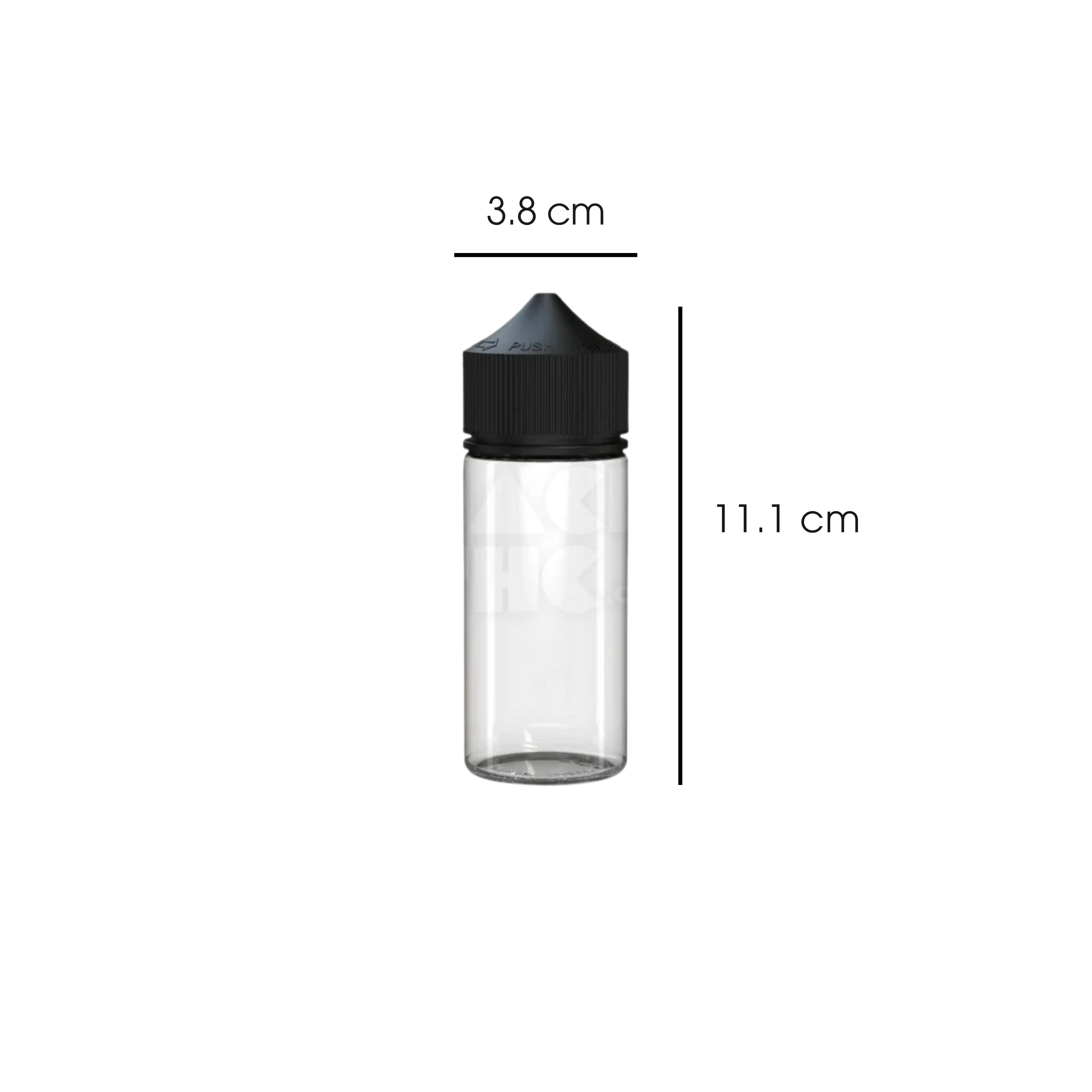 75ml Mini PET Unicorn Bottle - (400 Count)