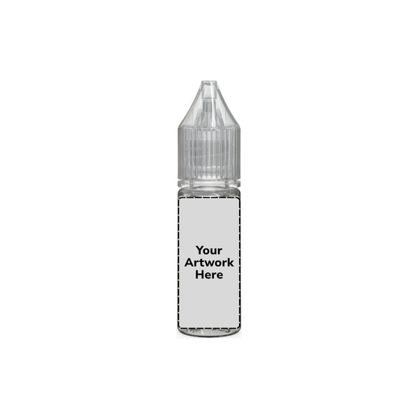 Chubby Gorilla 15ML Unicorn Plastic Squeeze Bottle PET CR – Clear with Clear Cap