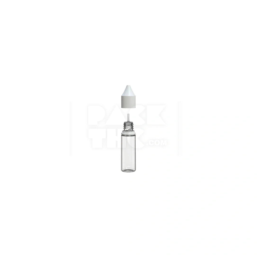 16.5ml v3 pet unicorn bottle cr clear natural white cap 1000 count