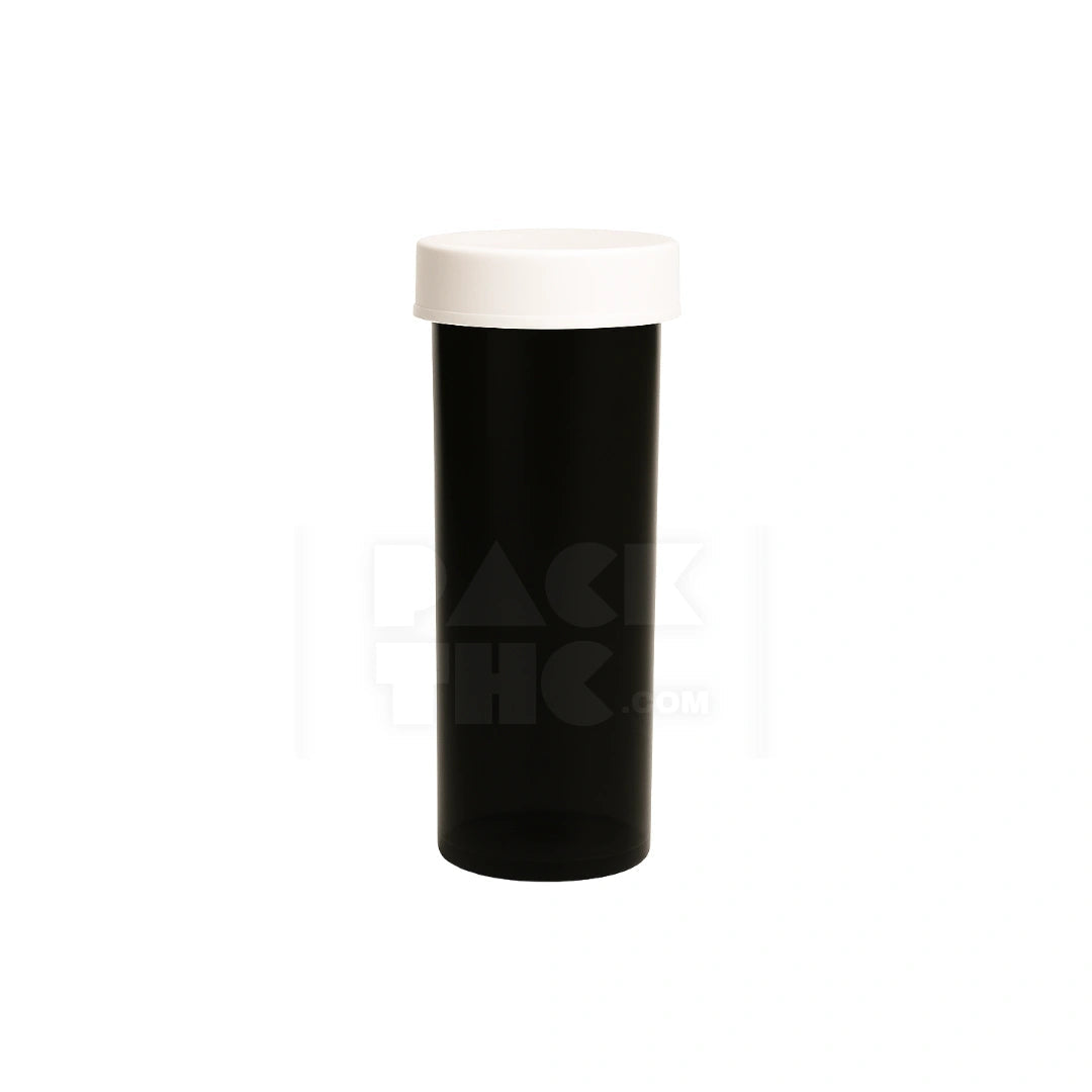 16 dram push turn cr bottles black
