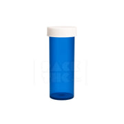 16 dram push turn cr bottles blue