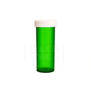 16 dram push turn cr bottles green