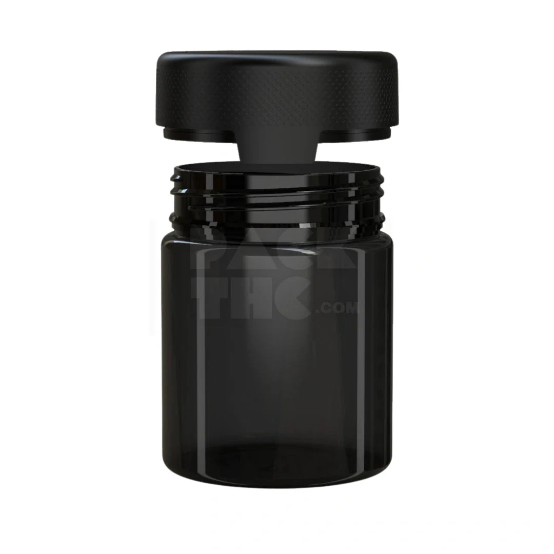 18.5oz aviator cr xl container translucent black 60 count