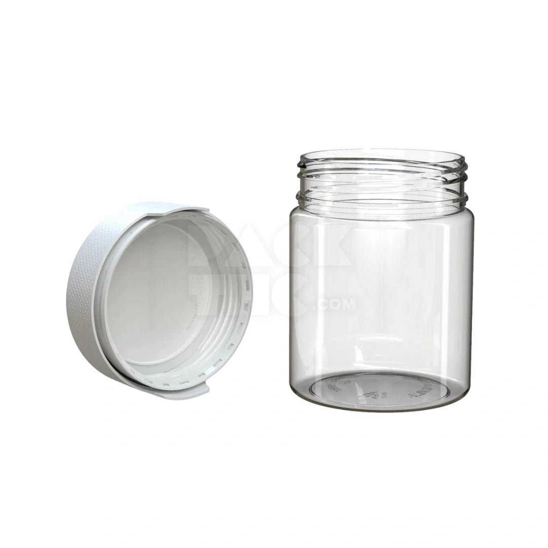 18.5oz aviator cr xl container clear natural white cap 60 count