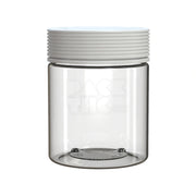 18.5oz 550cc spiral cr xl container clear natural white cap 60 count