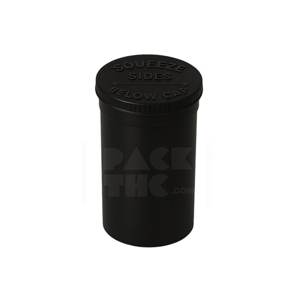 19 Dram 1/8oz Black Pop Top Vial - (225 Count)