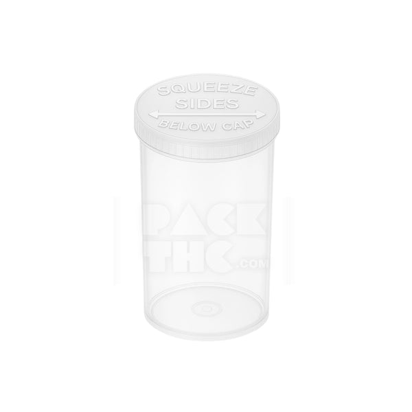 19 Dram 1/8oz Clear Pop Top Vial - (225 Count)