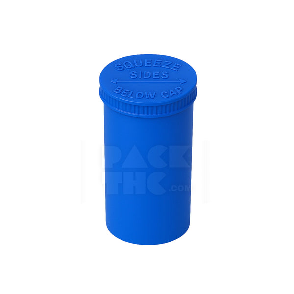 19 Dram 1/8oz Royal Blue Pop Top Vial - (225 Count)