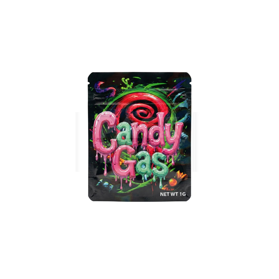 1 Grams Candy Gas Mylar Bag (100 Count / Case)
