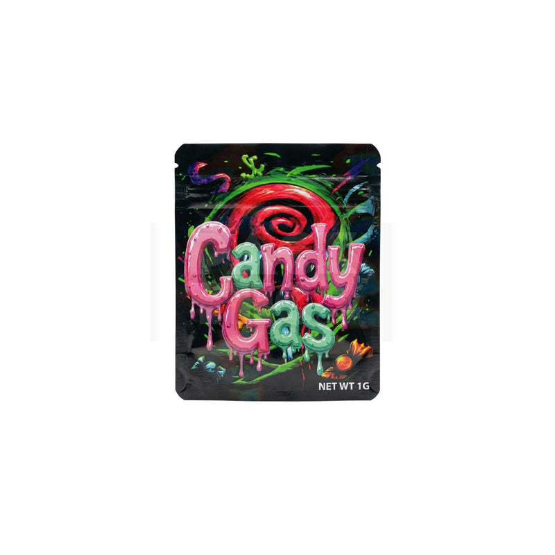 1 Grams Candy Gas Mylar Bag (100 Count / Case)