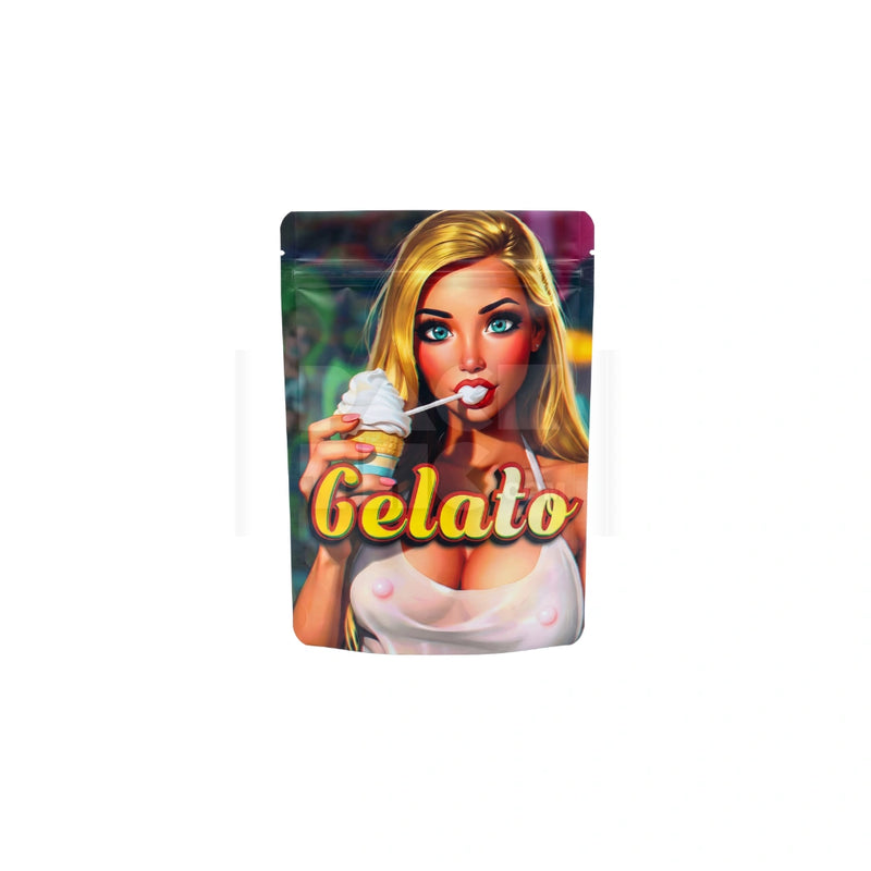 1 Grams Gelato Ice Cream Mylar Bag (100 Count / Case)