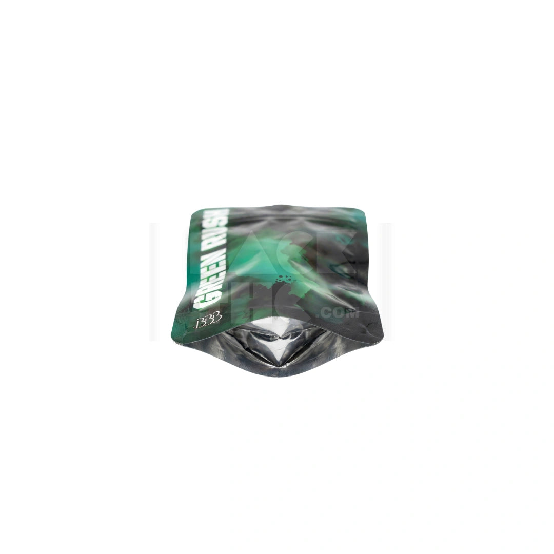 1 Grams Green Rush Mylar Bag (100 Count / Case)
