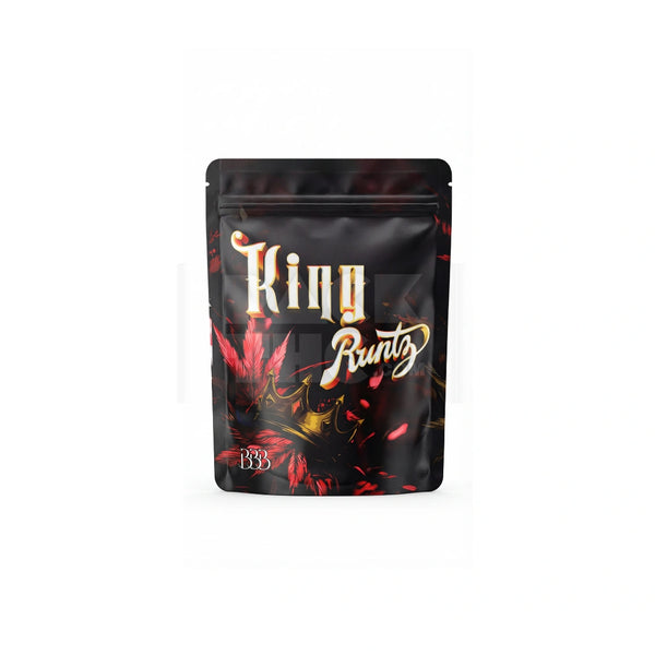 1 Grams King Runtz Mylar Bag (100 Count)