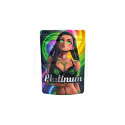 1 Grams Platinum Mylar Bag (100 Count / Case)