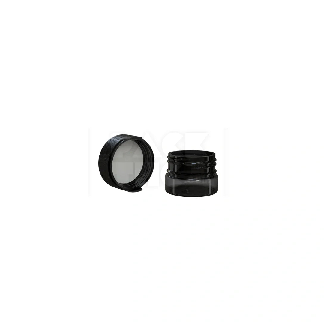 1oz 30cc aviator cr container translucent black 500 count