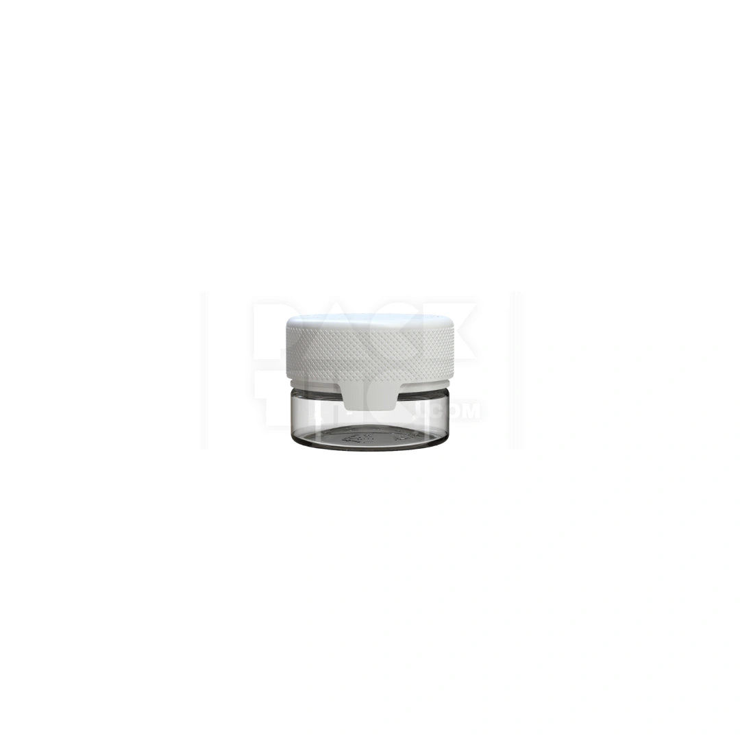 1oz 30cc aviator cr container clear natural white cap 500 count