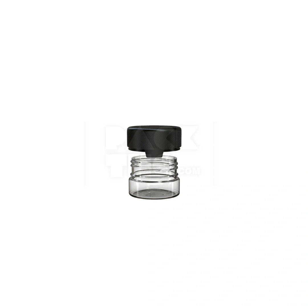 1oz 30cc aviator cr container clear natural black cap 500 count