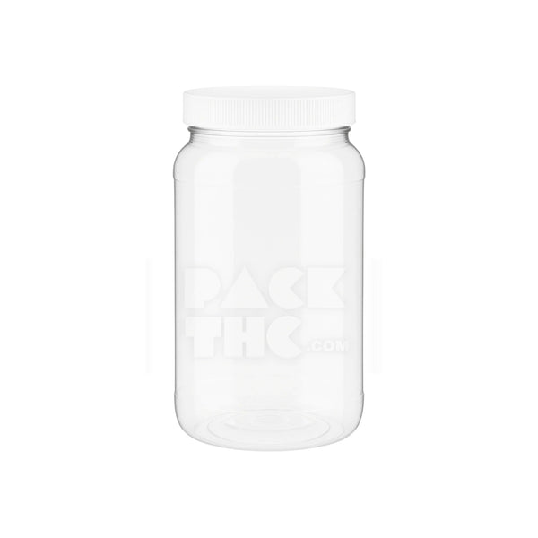 1-2 Gallon Clear PET Wide Mouth Storage Jar