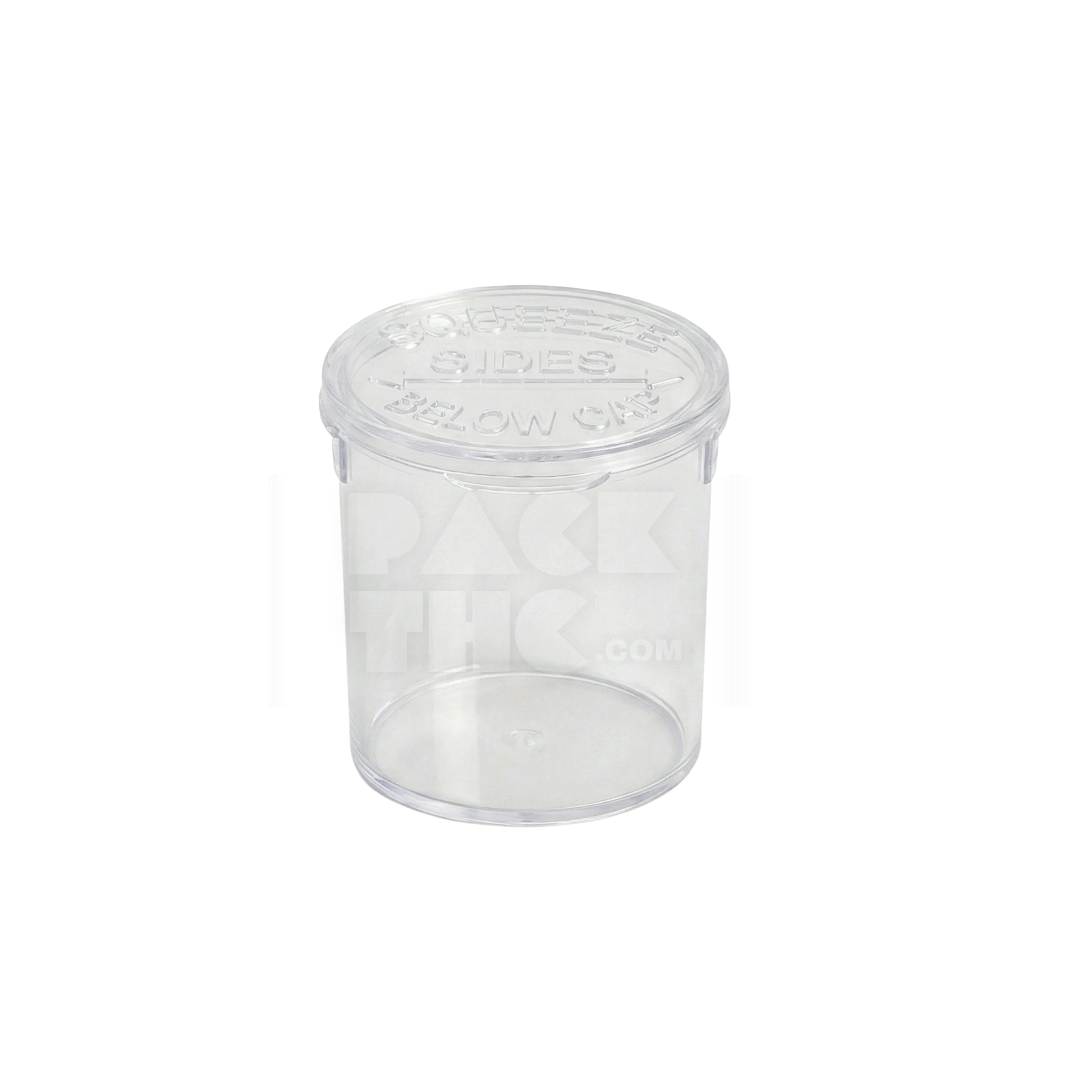 6 dram pop top vial - black | child-resistant bulk case - (600 count)
