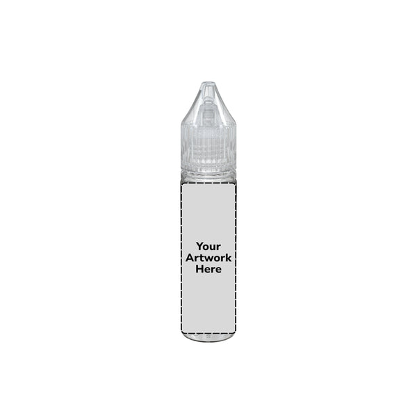 Chubby Gorilla 20ML Unicorn Plastic Squeeze Bottle PET CR – Clear with Clear Cap