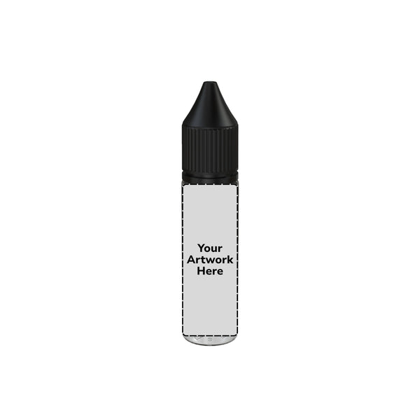 Chubby Gorilla 20ML Unicorn Plastic Squeeze Bottle PET CR – Clear with Black Cap