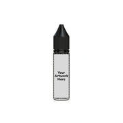 20ml v3 unicorn bottle clear black cap