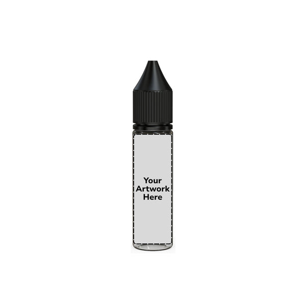 Chubby Gorilla 20ML V3 Unicorn Plastic Squeeze Bottle PET CR – Clear with Black Cap