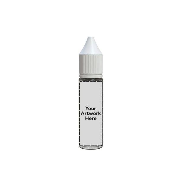 Chubby Gorilla 20ML V3 Unicorn Plastic Squeeze Bottle PET CR – Clear with White Cap