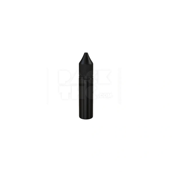 20ml PET Reducer Unicorn Bottle Clear Black Cap - (1000 count)