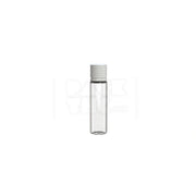 20ml spiral cr bottle clear natural white cap 1000 count