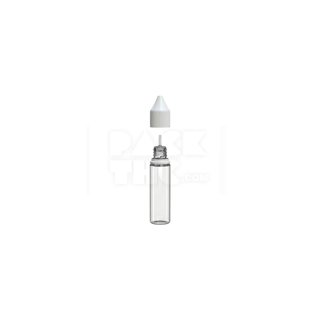 20ml v3 pet unicorn bottle cr clear natural white cap 1000 count