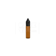 20ml v3 pet unicorn bottle cr translucent amber black cap 1000 count