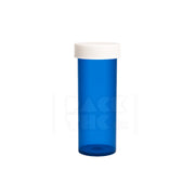 20 dram push turn cr bottles blue