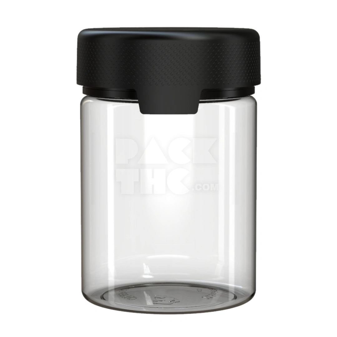 21.5oz aviator cr xl container clear natural black cap 40 count