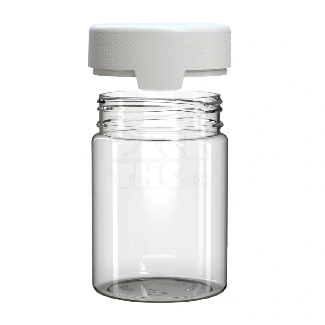 21.5oz aviator cr xl container clear natural white cap 40 count