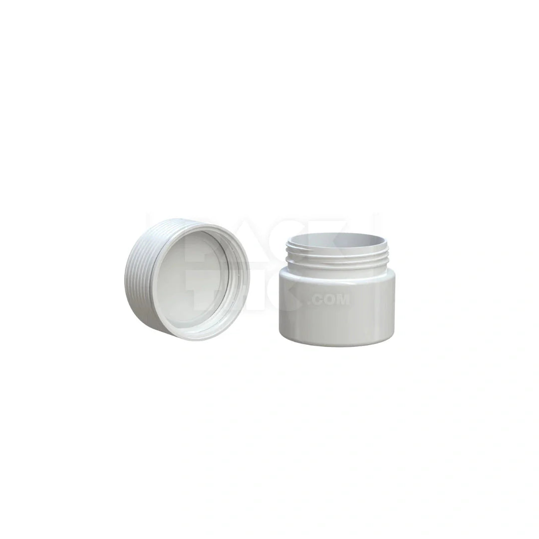 2oz 60cc spiral cr container opaque white 400 count
