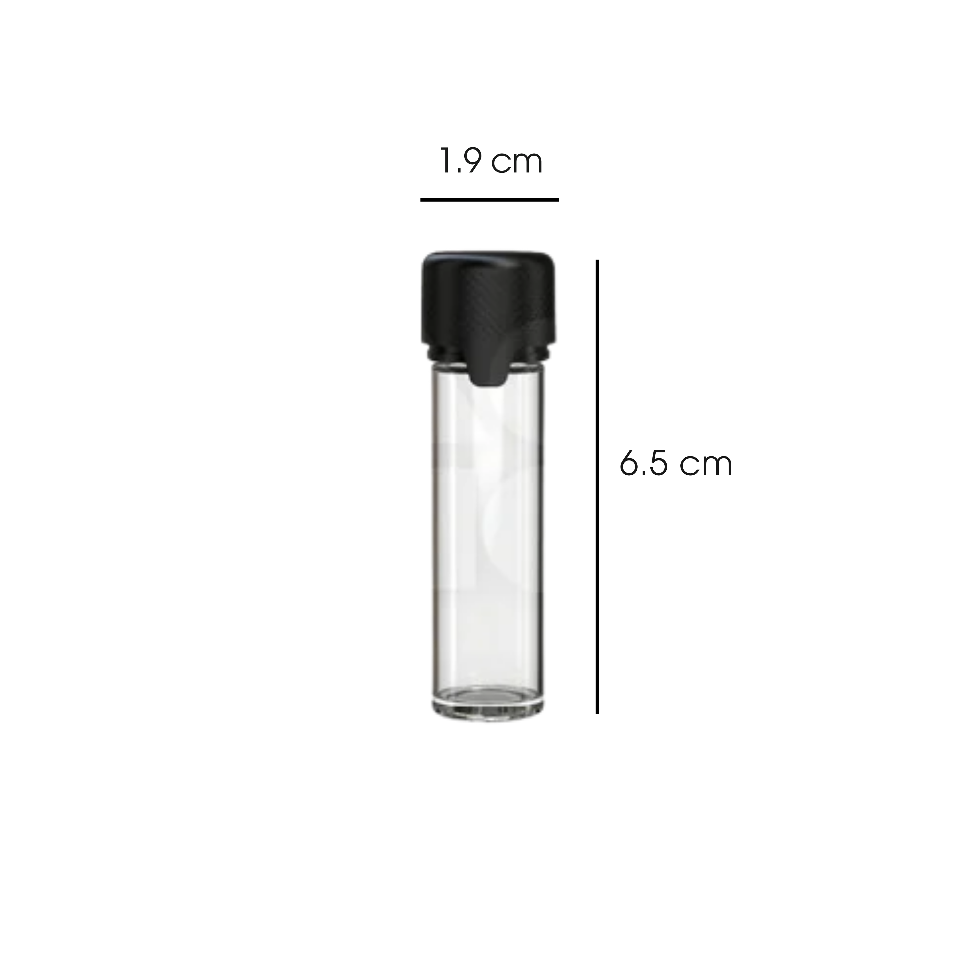 65mm Aviator Tube (Clear Natural Tube) - (500 Count)
