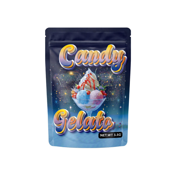 3.5 Grams Candy Gelato Mylar Bags (100 Count)