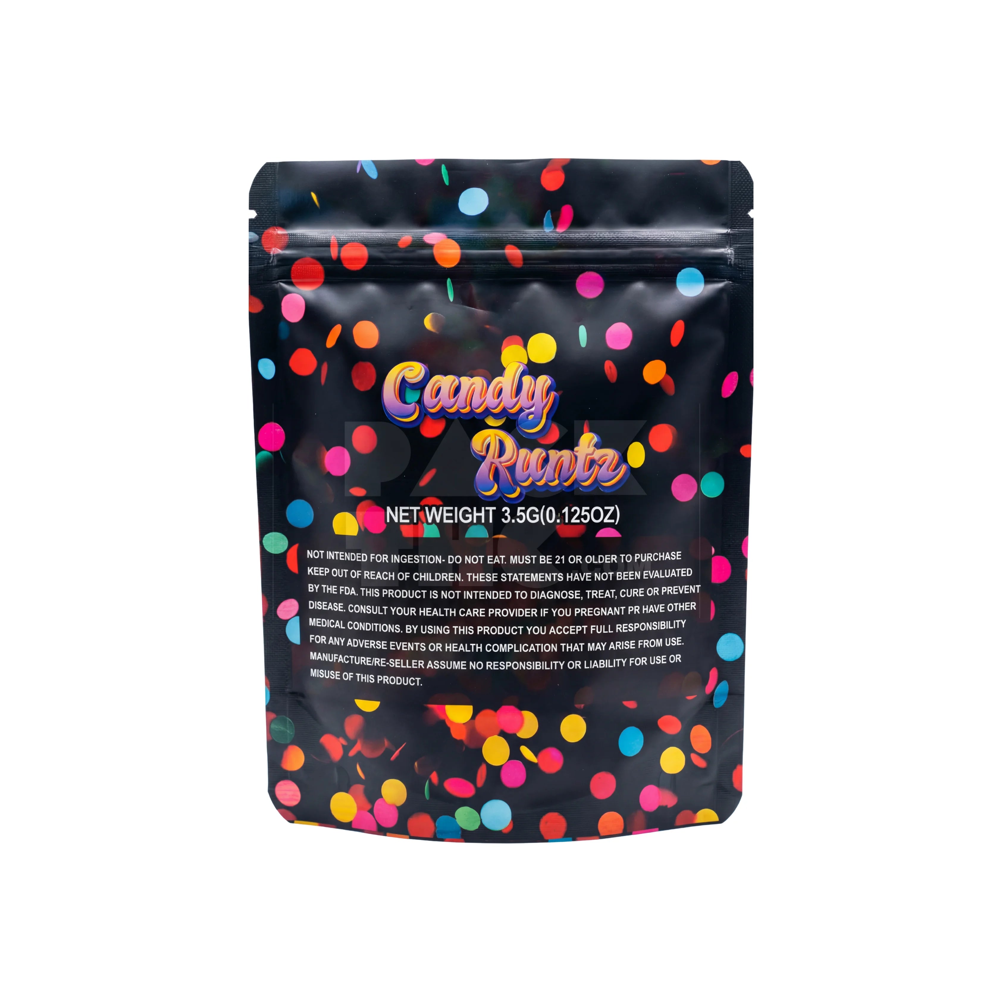 3.5 Grams Candy Runtz Temptation Mylar Bags (100 Count / Case)