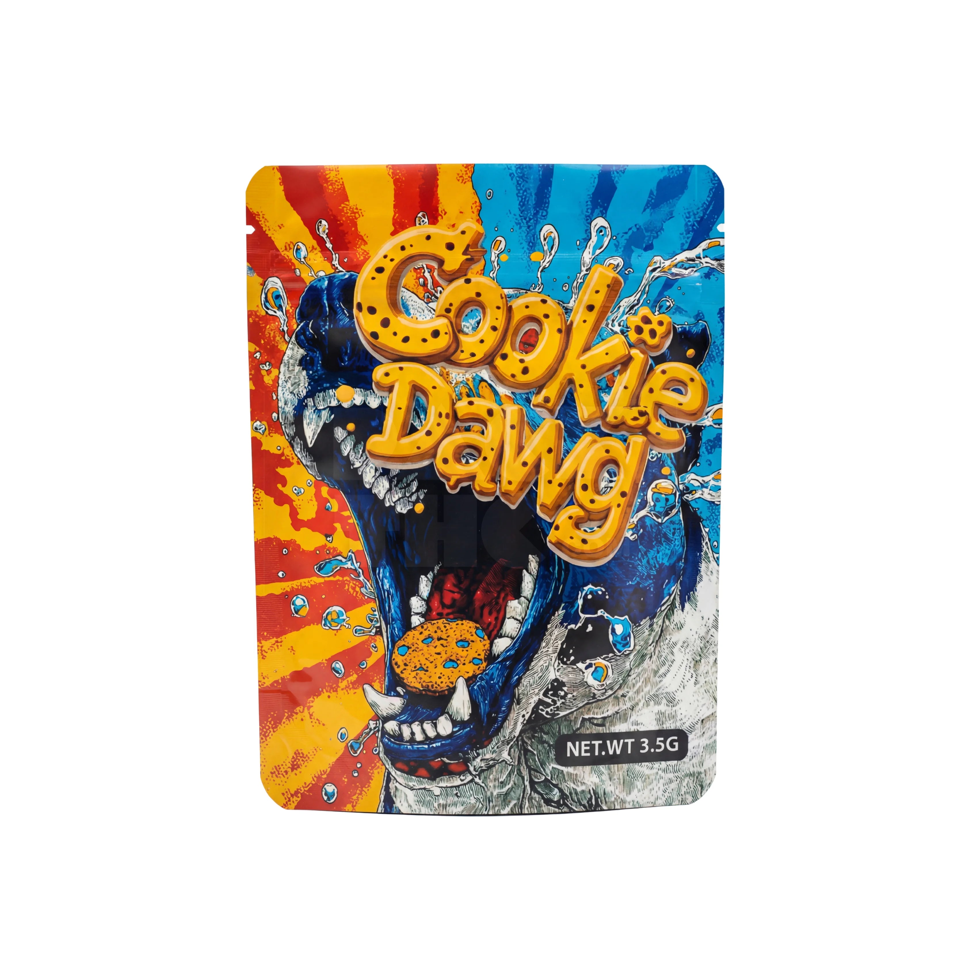 3.5 Grams Cookie Dawg Mylar Bags (100 Count / Case)